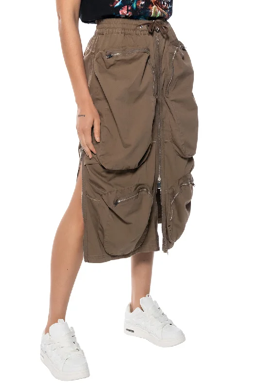 women's business skirtsNOT YOUR AVERAGE CARGO MIDI SKIRT