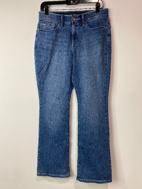 women's elastic waist denim jeansJeans Boot Cut By Lee  Size: 10