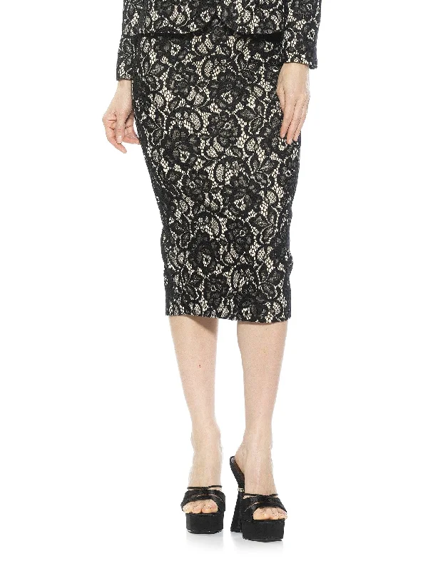 women's fitted skirtsJacki Lace Skirt