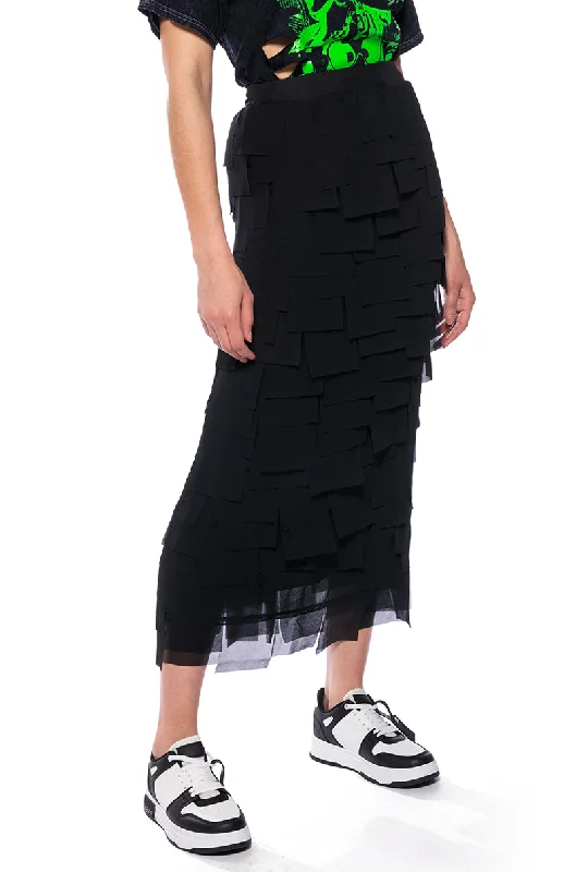 women's bodycon mini skirtsPETRA CUTOUT MIDI SKIRT