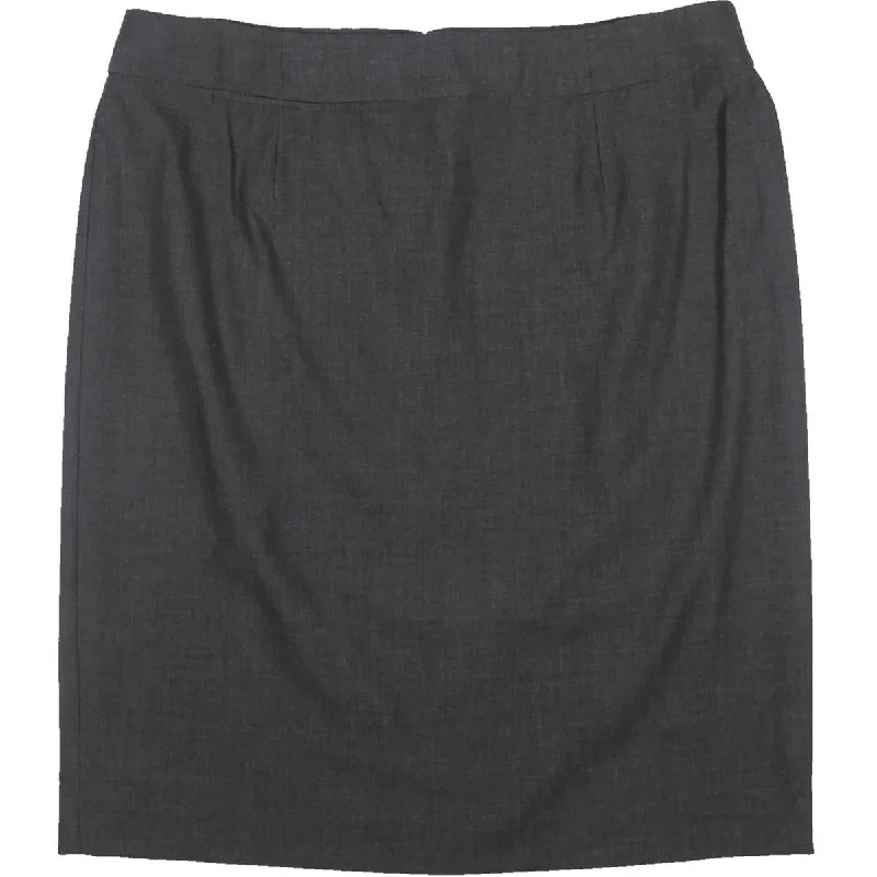 women's loungewear dressy skirtsWomens Knee-Length One Pocket Pencil Skirt