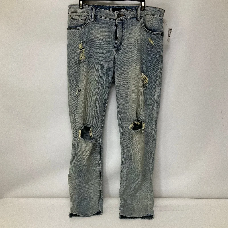 women's denim jeans for a vintage styleJeans Straight By Kut  Size: 6