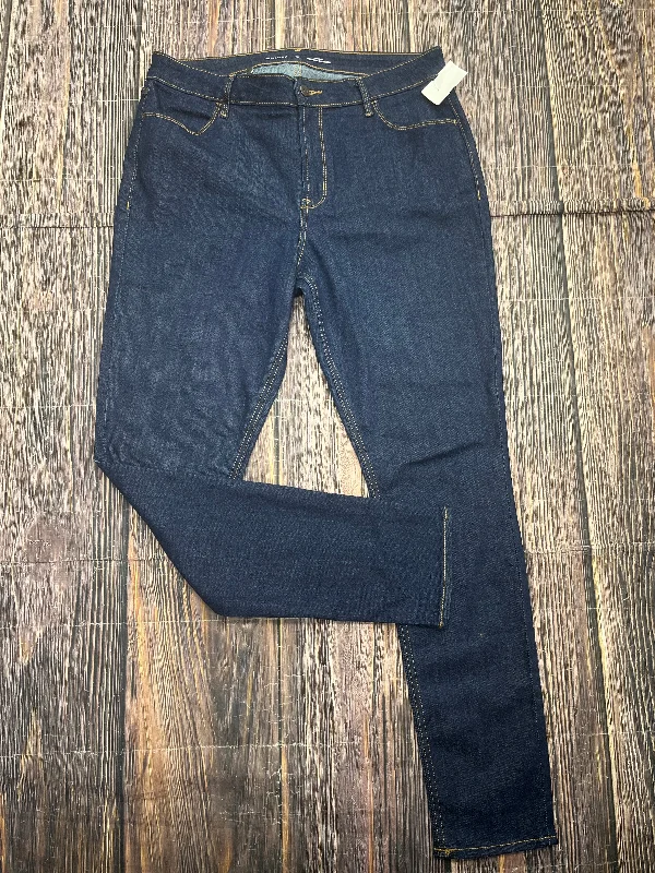 women's denim jeans with stretch fabricJeans Skinny By Old Navy  Size: 14