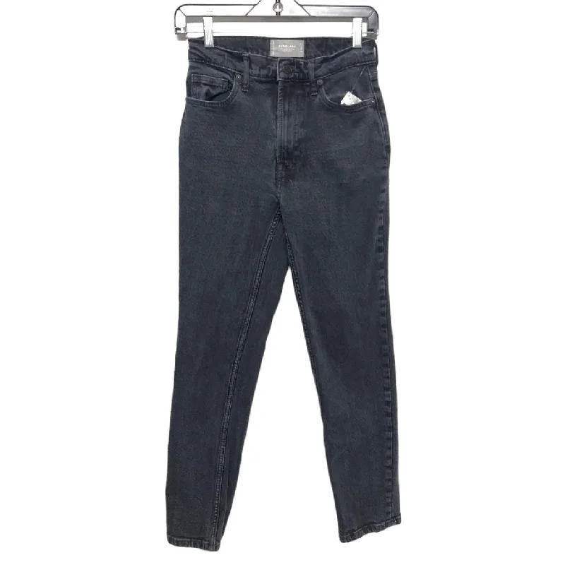 women's denim jeans with belt loopsJeans Straight By Everlane  Size: 0