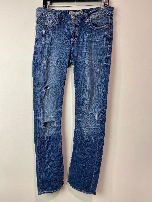 women's ripped denim jeansJeans Boot Cut By Bke  Size: 10