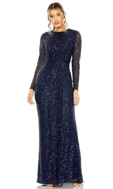 Chic DressIeena Duggal 11659 - Sequined Evening Gown