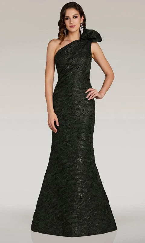 women's luxury dressesFeriani Couture 18356 - Bow Accented Mermaid Evening Gown