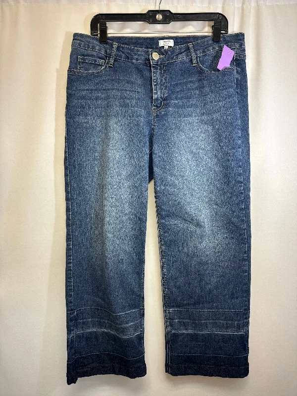 women's denim jeans with pocketsJeans Cropped By Crown And Ivy  Size: 8