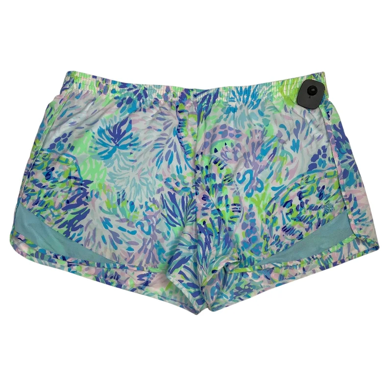 women's handmade shortsShorts Designer By Lilly Pulitzer In Blue, Size: Xl