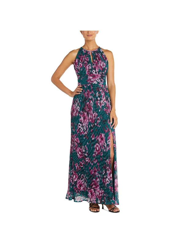 Lace DressPetites Womens Floral Maxi Evening Dress