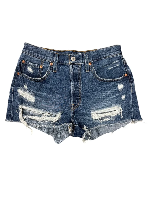 women's chic shortsShorts By Levis In Blue Denim, Size: 6