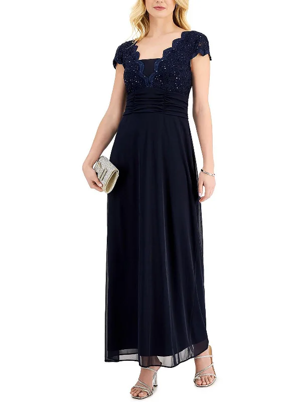 women's handmade dressesWomens Lace Maxi Evening Dress