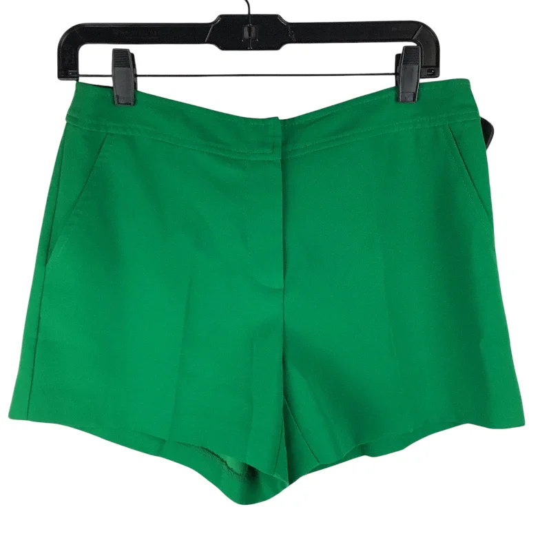 women's retro shortsShorts Designer By Trina Turk In Green, Size: 4