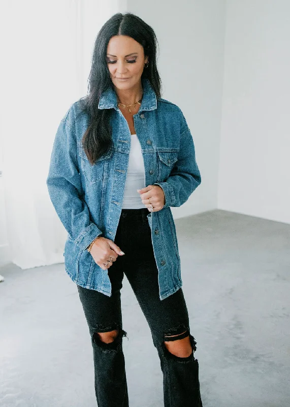 women's coats for those who refuse to compromise on styleAlice Trucker Denim Jacket