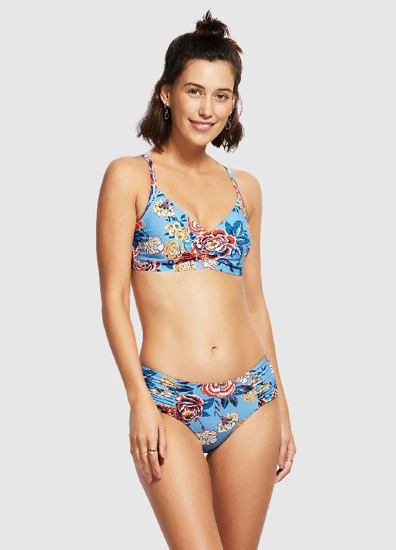 Stylish Female SwimwearDD Cup Bralette - Chambray