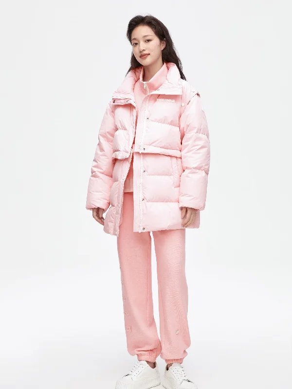 parkas for womenCure Pink Down Jacket