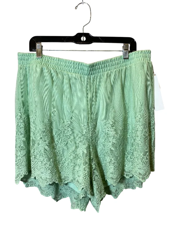 women's casual denim shortsShorts By Torrid In Green, Size: 1x