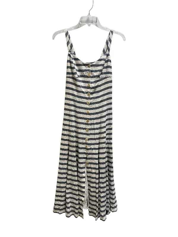 Sequined DressDress Casual Maxi By Maeve In Striped Pattern, Size: 0