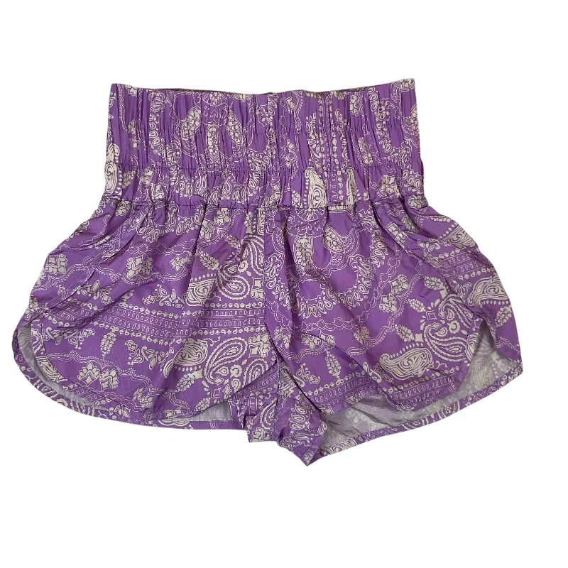 women's zippered shortsShorts By Free People In Purple, Size: S