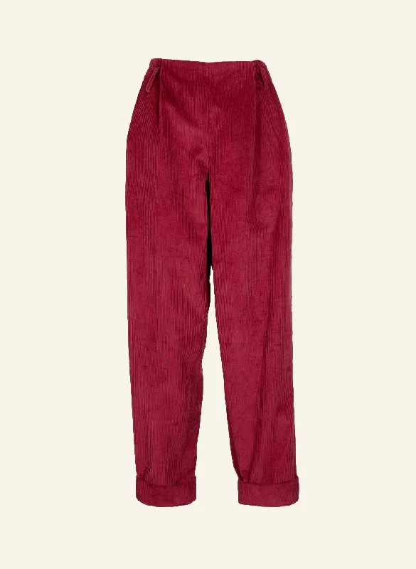 women's tactical pantsWilma - Cherry Corduroy Trousers