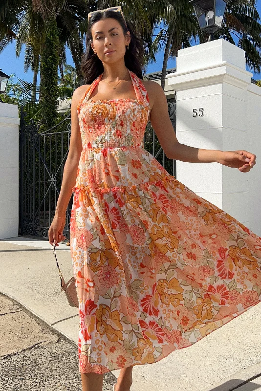 women's off-the-shoulder dressesClara Dress / Floral