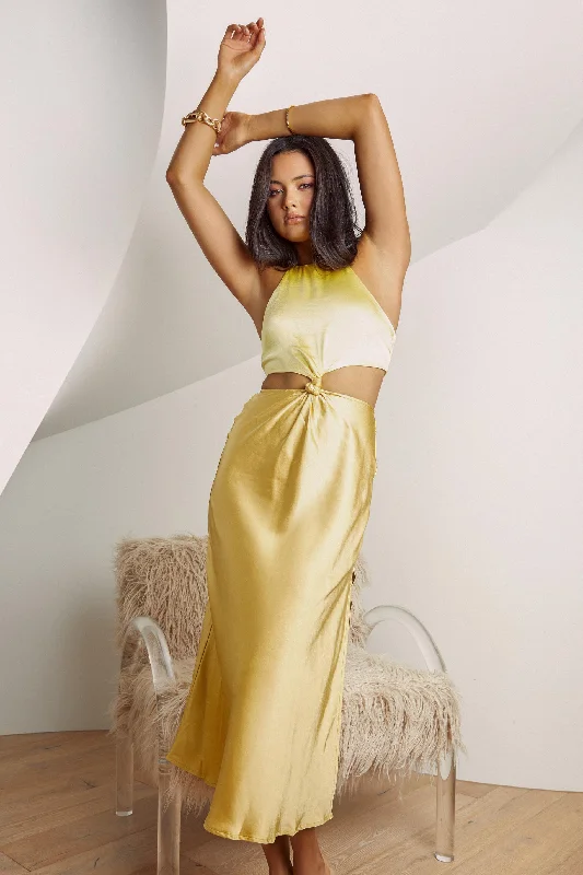 Minimalist DressElisa Dress / Yellow