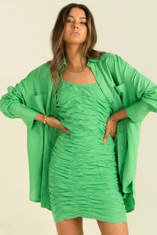 women's bespoke dressesElizah Dress / Green