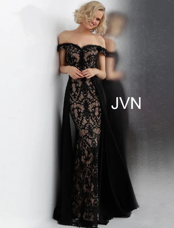 women's minimalist dressesJovani 62489 Off the Shoulder Lace Prom Dress Sale