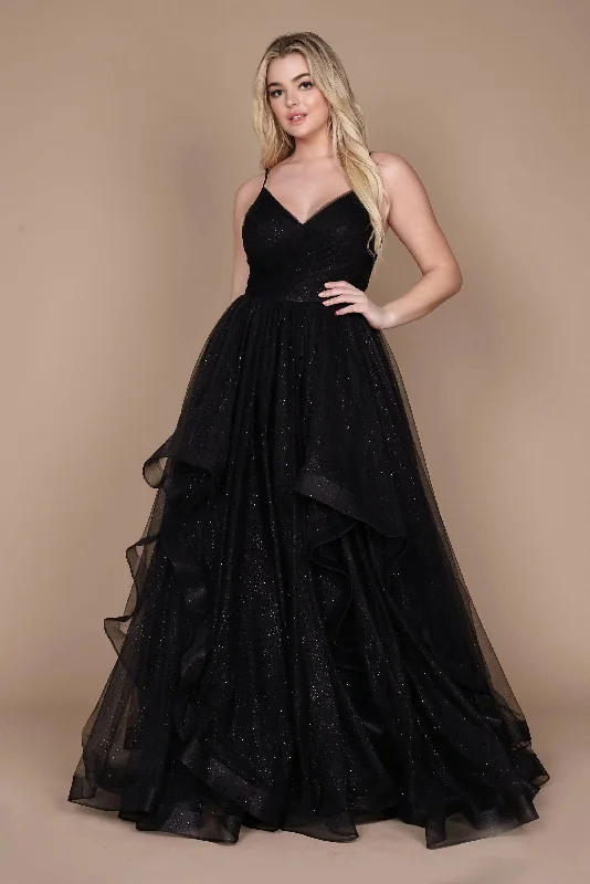 Dylan & Davids Sparkling Long Formal Ball Gown