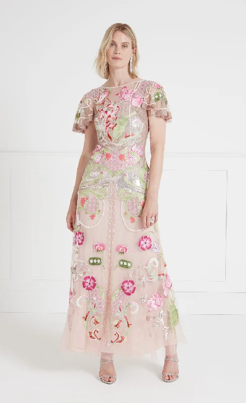 Bow-Tie DressOstuni Gown - Rosewater