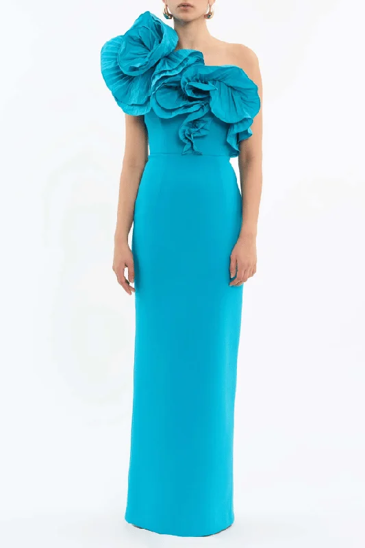 Designer DressElla Gown Blue