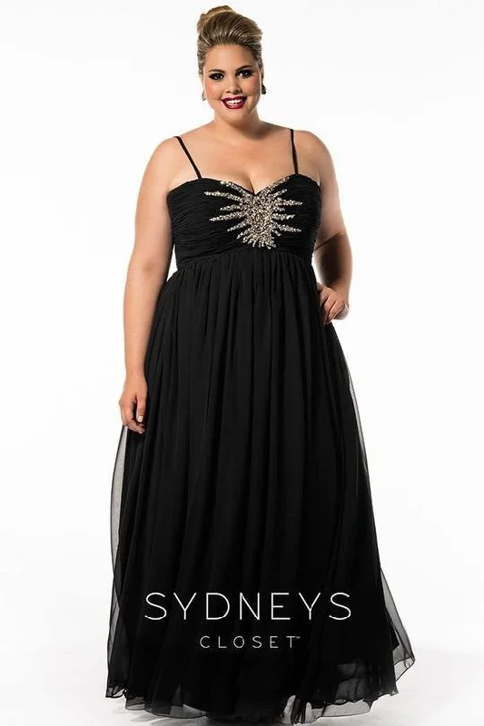 women's fair-trade dressesSydneys Closet Long Plus Size Prom Dress