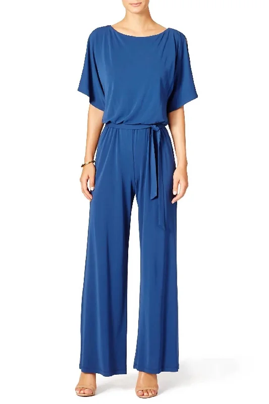 women's jumpsuits for partiesBernice Jumpsuit In Blue