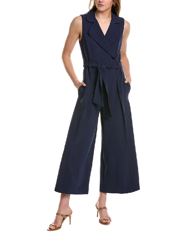 women's jumpsuits for short womenBlack Halo Danica Cropped Jumpsuit