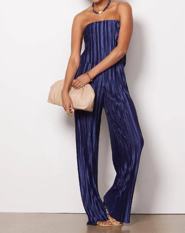 women's jumpsuits with zippersCollina Jumpsuit In Navy