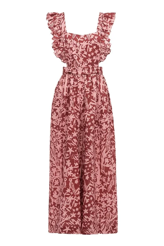 women's jumpsuits for affordable luxuryKaren Jumpsuit In Rose Tan