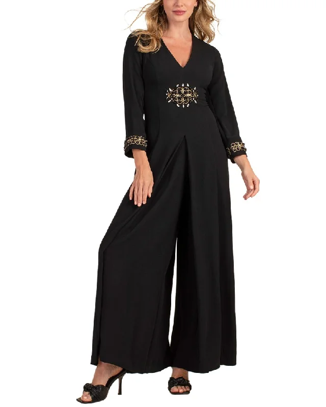 women's jumpsuits for beach outingsTrina Turk Swank Jumpsuit