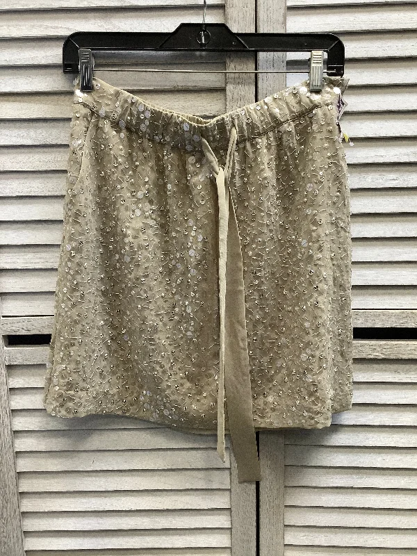 women's skater skirtsSkirt Mini & Short By Ann Taylor In Tan, Size: S