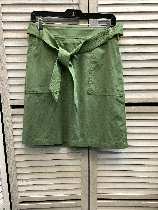 women's formal skirtsSkirt Mini & Short By J. Crew In Green, Size: 6